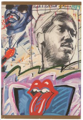 Lot #5107 Rolling Stones and Otis Redding 1989