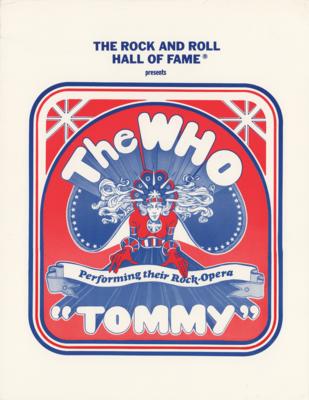 Lot #5127 The Who and Elton John 1989 'Tommy' Program - Image 1
