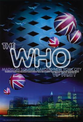 Lot #5128 The Who 2000 Madison Square Garden Poster - Image 1