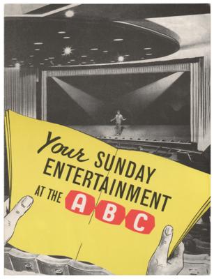 Lot #5045 Beatles 1963 'ABC Cinema' Concert Program - Image 1