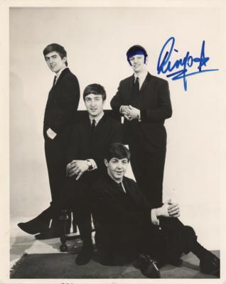 Lot #5060 Beatles: Ringo Starr Signed Photograph - Image 1