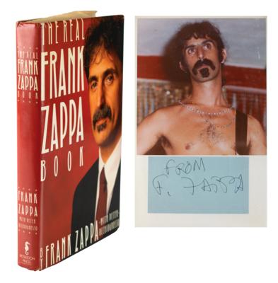 Lot #5325 Frank Zappa Signature - Image 1