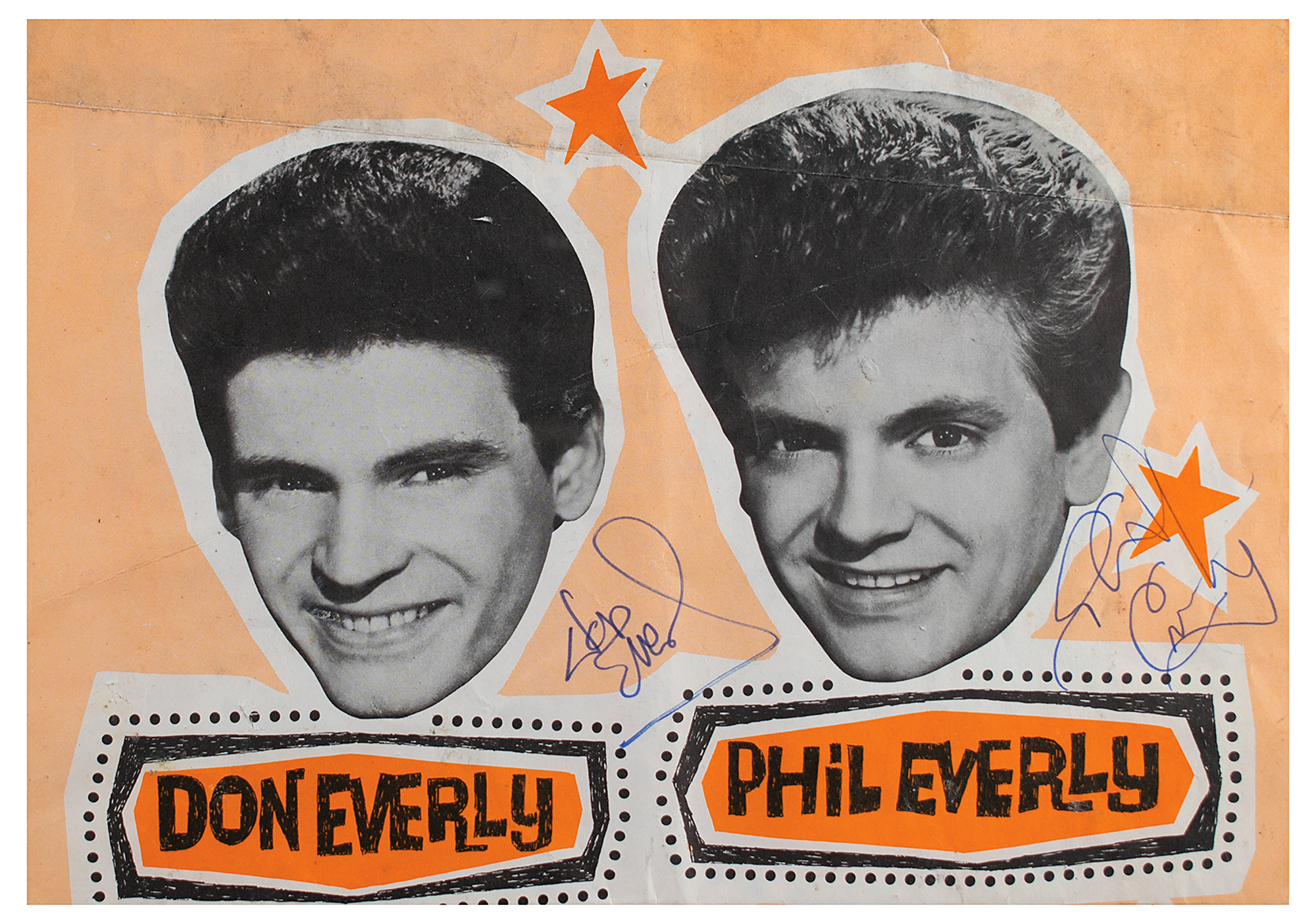 Everly Brothers Signed Souvenir Brochure | Sold for $250 | RR Auction