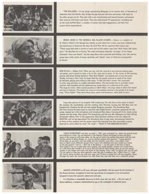Lot #5079 Bob Dylan: First Annual 1963 Monterey Folk Festival Original Program - Image 2