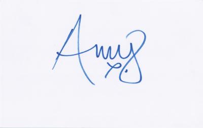 Lot #5436 Amy Winehouse Signature