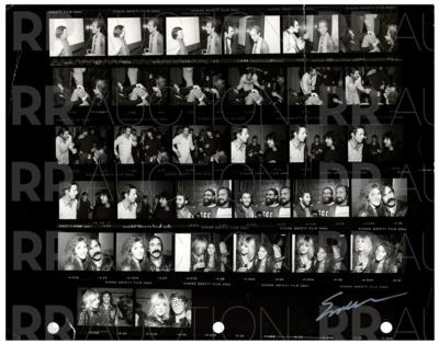 Lot #5241 Fleetwood Mac Archive of (22) Contact Sheet Photographs by Sam Emerson - Image 11