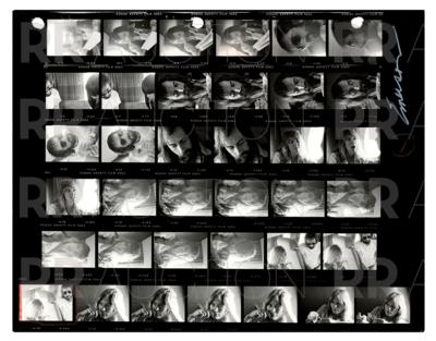 Lot #5241 Fleetwood Mac Archive of (22) Contact Sheet Photographs by Sam Emerson - Image 18