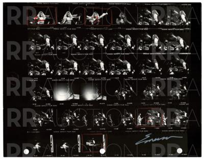 Lot #5241 Fleetwood Mac Archive of (22) Contact Sheet Photographs by Sam Emerson - Image 21