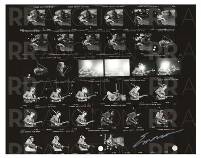 Lot #5241 Fleetwood Mac Archive of (22) Contact Sheet Photographs by Sam Emerson - Image 25