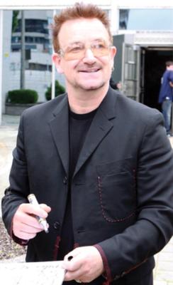 Lot #5394 U2: Bono Signed Sketch - Image 2