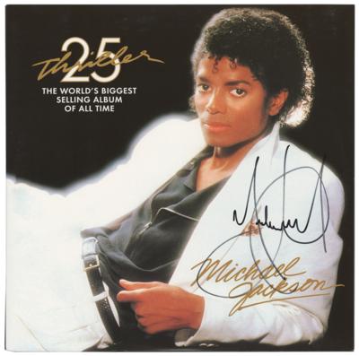 Lot #5396 Michael Jackson Signed Album
