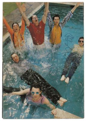 Lot #5268 Boomtown Rats Signed Program/Poster - Image 3