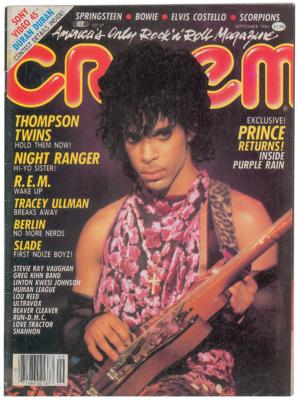 Lot #5425 Prince's Personally-Owned Pair of Creem Magazines - Image 2