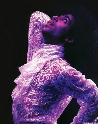 Lot #5452 Prince's Stage-Worn Purple Rain Tour Lace Shirt with Cufflinks - Image 12