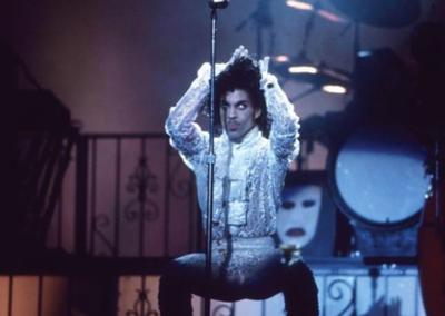 Lot #5452 Prince's Stage-Worn Purple Rain Tour Lace Shirt with Cufflinks - Image 13
