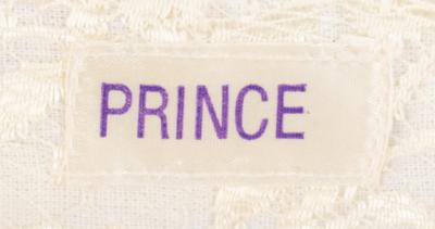 Lot #5452 Prince's Stage-Worn Purple Rain Tour Lace Shirt with Cufflinks - Image 6