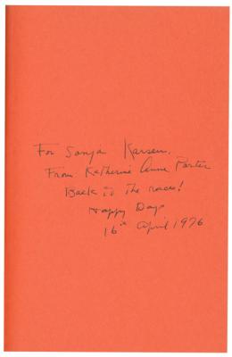 Lot #832 Eudora Welty and Katherine Anne Porter Signed Books - Image 3