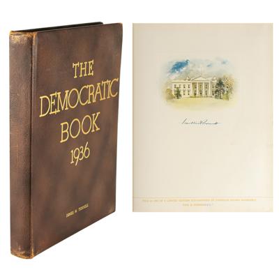 Lot #203 Franklin D. Roosevelt Signed Book