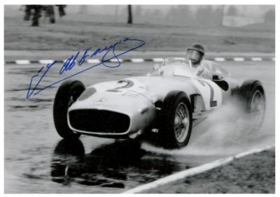 Lot #1074 Juan Manuel Fangio Signed Photograph - Image 1
