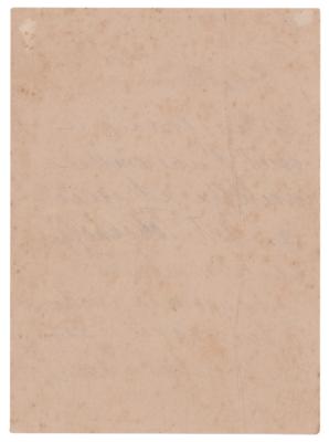 Lot #784 Anton Chekhov Handwritten Envelope Panel - Image 4