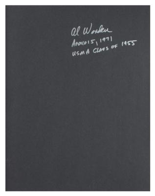 Lot #708 Al Worden's Signed West Point Book - Image 2