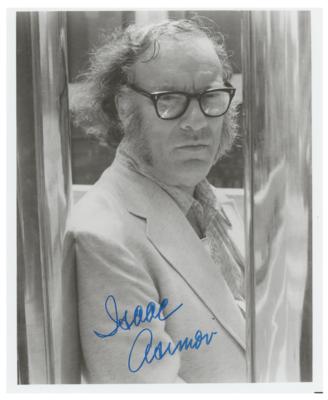 Lot #795 Isaac Asimov Signed Photograph