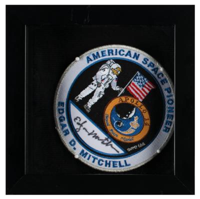 Lot #679 Edgar Mitchell Signed Patch