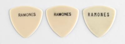 Lot #924 Ramones (3) Stage-Used Guitar Picks - Image 1