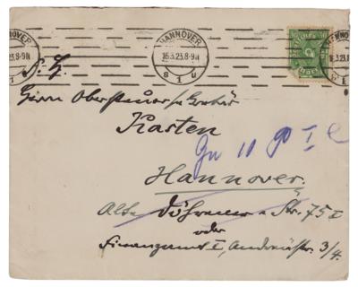 Lot #554 Paul von Hindenburg Autograph Letter Signed - Image 2