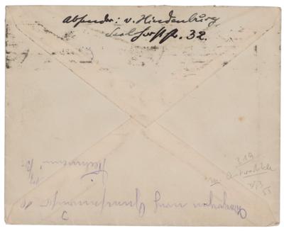 Lot #554 Paul von Hindenburg Autograph Letter Signed - Image 3