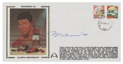 Lot #1041 Muhammad Ali Signed Cover