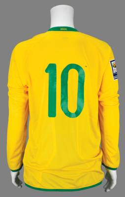 Lot #1108 Soccer: Ronaldinho Match-Worn Jersey - Image 2