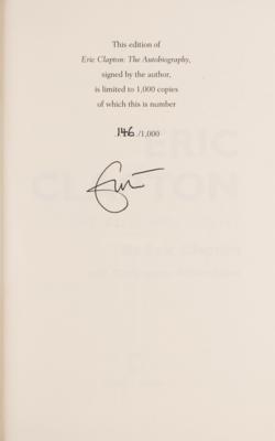 Lot #888 Eric Clapton Signed Book - Image 2