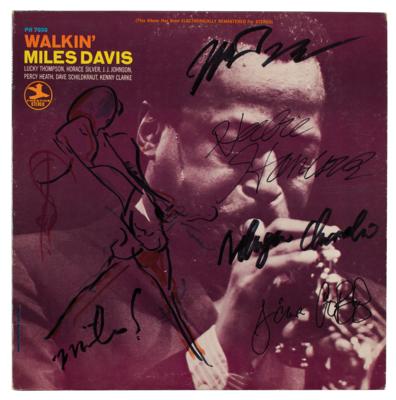 Lot #836 Miles Davis Signed Album