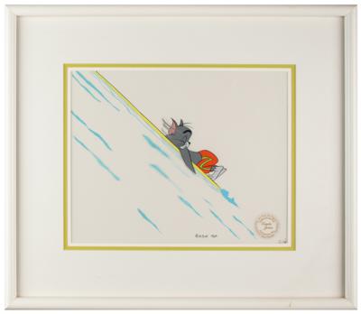 Lot #775 Tom production cel from Surf-Bored Cat