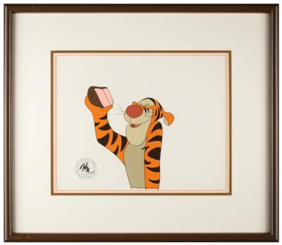 Lot #780 Tigger production cel from Winnie the
