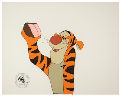 Lot #780 Tigger production cel from Winnie the Pooh and a Day for Eeyore - Image 2