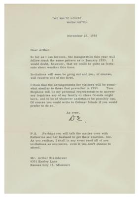 Lot #116 Dwight D. Eisenhower Typed Letter Signed as President - Image 1