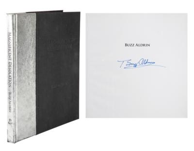 Lot #644 Buzz Aldrin Signed Book