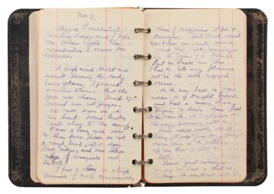 Lot #789 Zane Grey's Handwritten Diary - Image 5