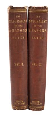 Lot #783 Henry Walter Bates: 1st Edition The Naturalist on the River Amazons