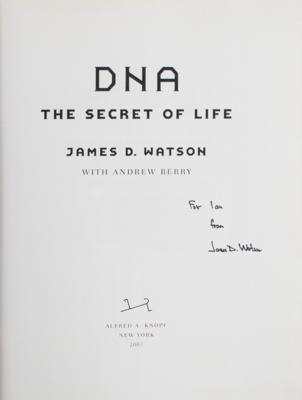 Lot #363 DNA: James D. Watson - Image 2