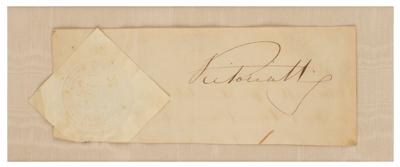Lot #465 Queen Victoria Signature - Image 2