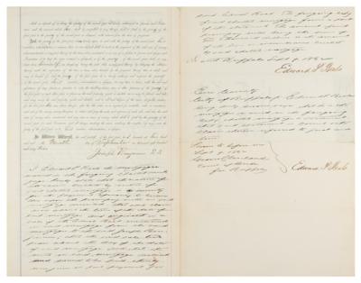 Lot #100 Grover Cleveland Autograph Document