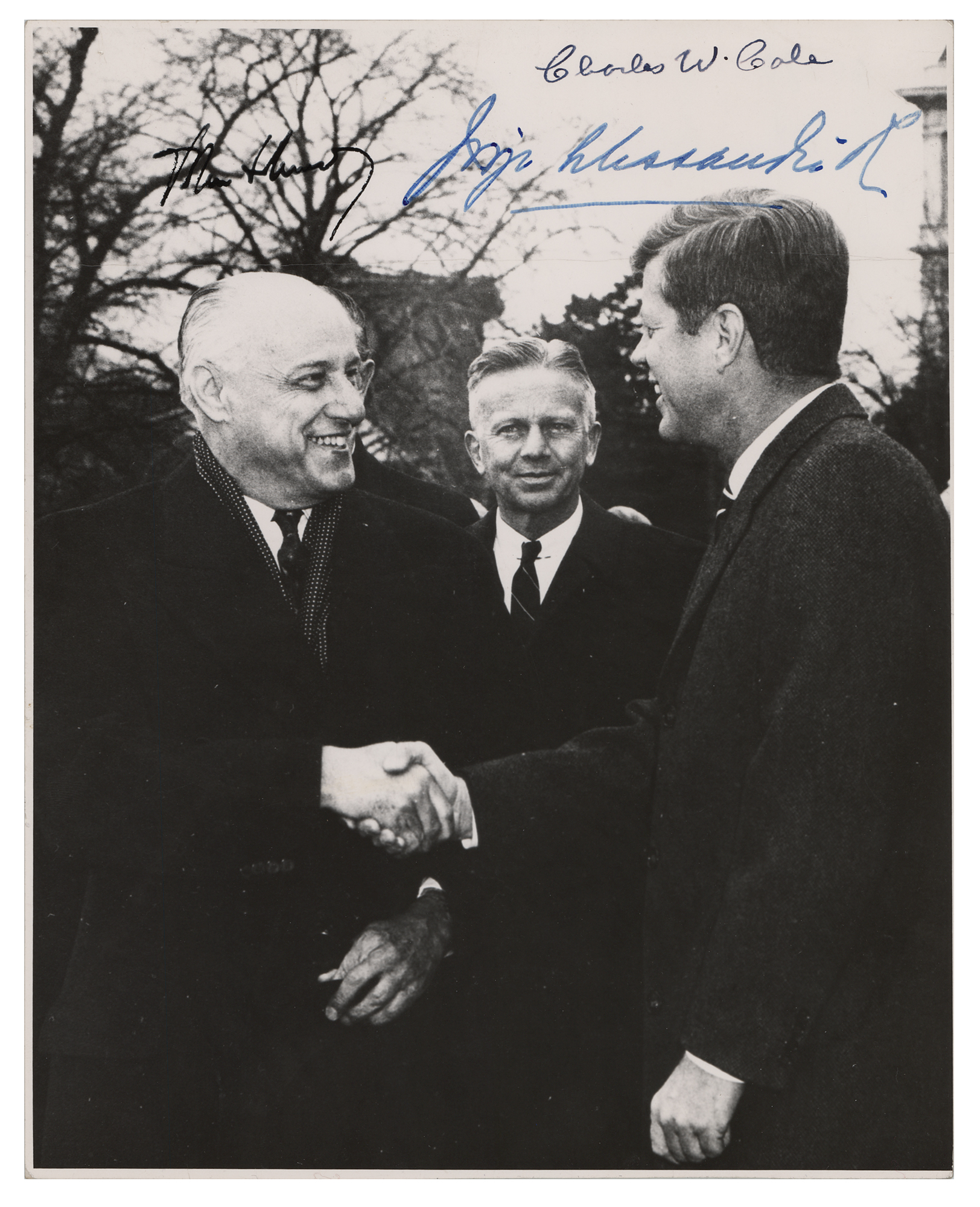 Lot #68 John F. Kennedy Signed Photograph