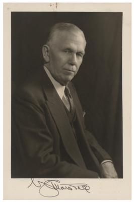 Lot #566 George Marshall Signed Photograph