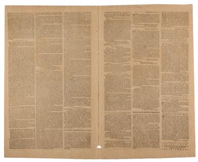 Lot #596 The Pennsylvania Packet or the General Advertiser (May 20, 1779) - Image 2