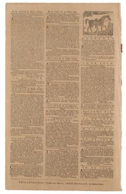 Lot #577 The Pennsylvania Packet or the General Advertiser (April 1, 1779) - Image 3
