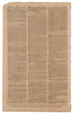 Lot #589 The Pennsylvania Packet or the General Advertiser (February 9, 1779) - Image 3