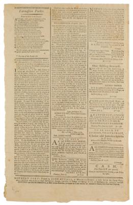 Lot #547 The Essex Journal and New-Hampshire Packet (July 12, 1776) - Image 3